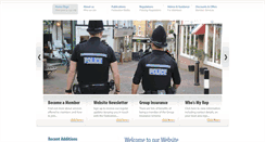 Desktop Screenshot of hampshirepolfed.org.uk